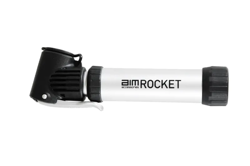 Aim Rocket Alloy Mini Pump Silver